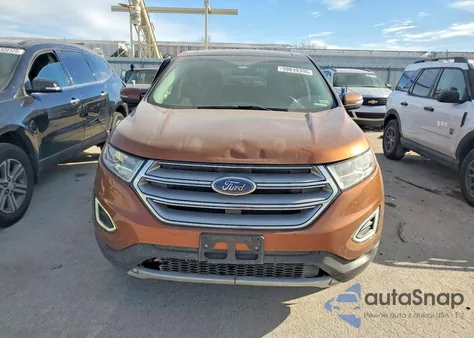 2017 Ford Edge Titanium from USA, damaged, VIN 2FMPK4K92HBB82558